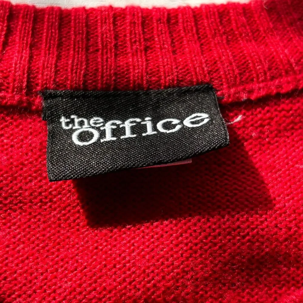 The Office M Dwight Schrute Fact Christmas Is Here Ugly Sweater Holiday Size 2X